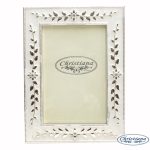 FRAME FLORAL VINE IVORY (10x15CM)