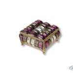 TRINKET BOX GEMMA AMETHYST(7CM)