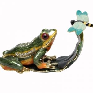 TRINKET BOX FROG (9CM)