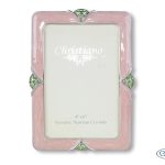 FRAME PINK GREEN CRYSTALS (10x15CM)