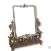 MIRROR BRONZE RECTANGULAR W/STAND