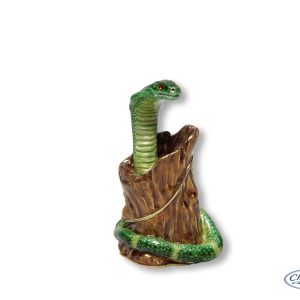 TRINKET BOX SNAKE ORNAMENT(8CM)