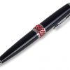 PEN-CHRISTIANA-W/CRYSTALS-RUBY