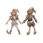 ELF-CHAMPAGNE W/SILVER(2 STYLES) 36CM