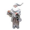 SANTA-GIFTS-SILV/GREY (90CM)