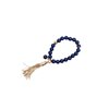 Bracelet-beads-tassel-navy